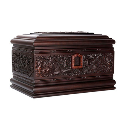 凤宫非洲小黑檀骨灰盒